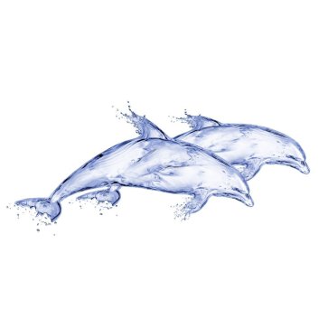 Декор DEEP BLUE Дельфин DB2G051D (CERSANIT)